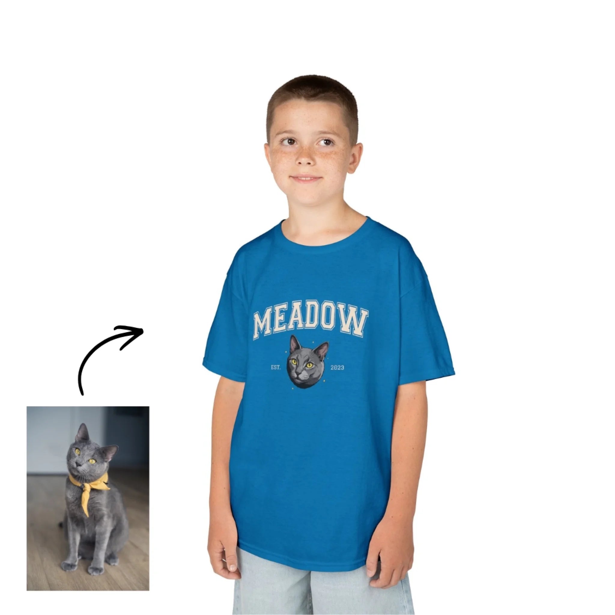 Custom Kids Heavy Cotton T-shirt2
