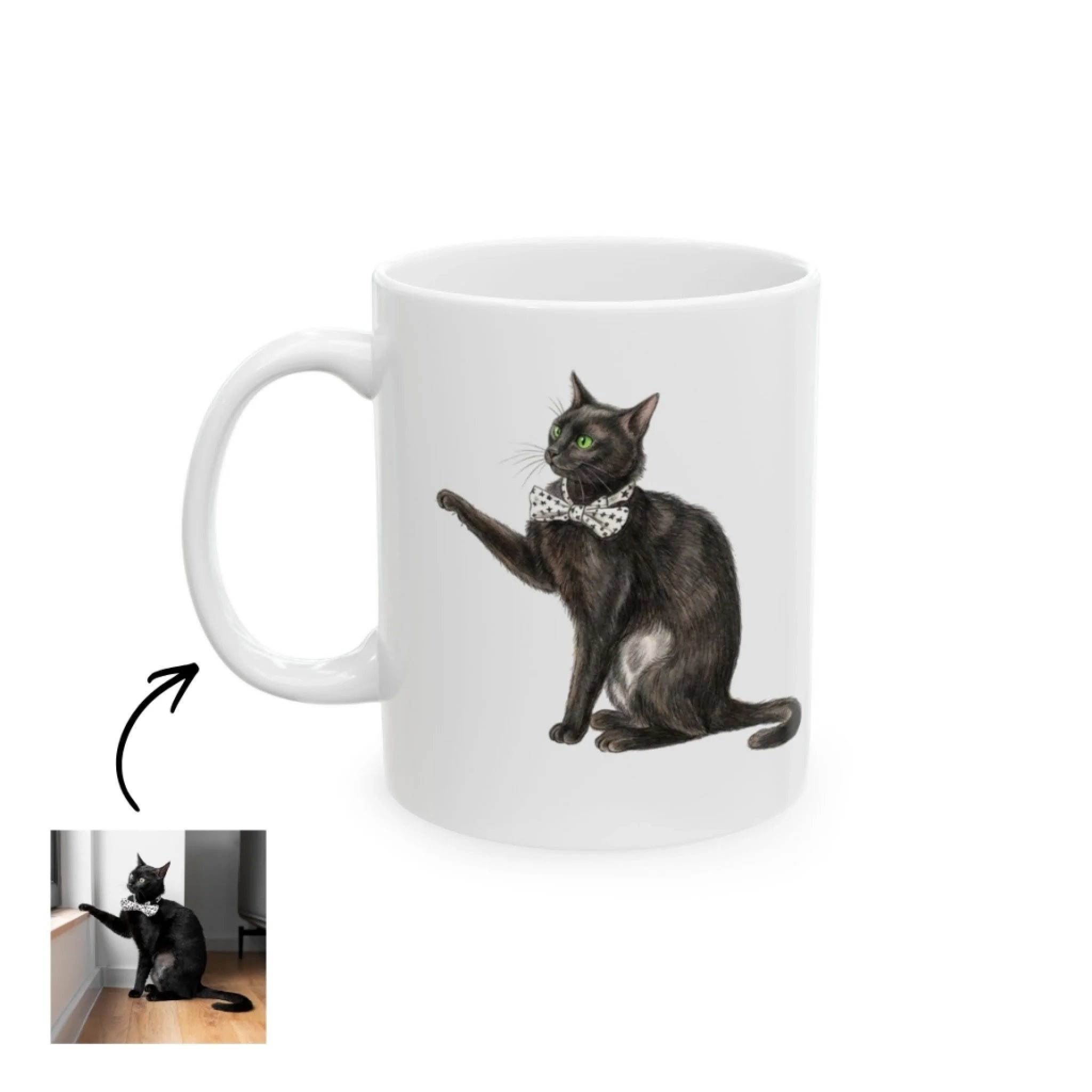 Custom Pet Portrait Mug