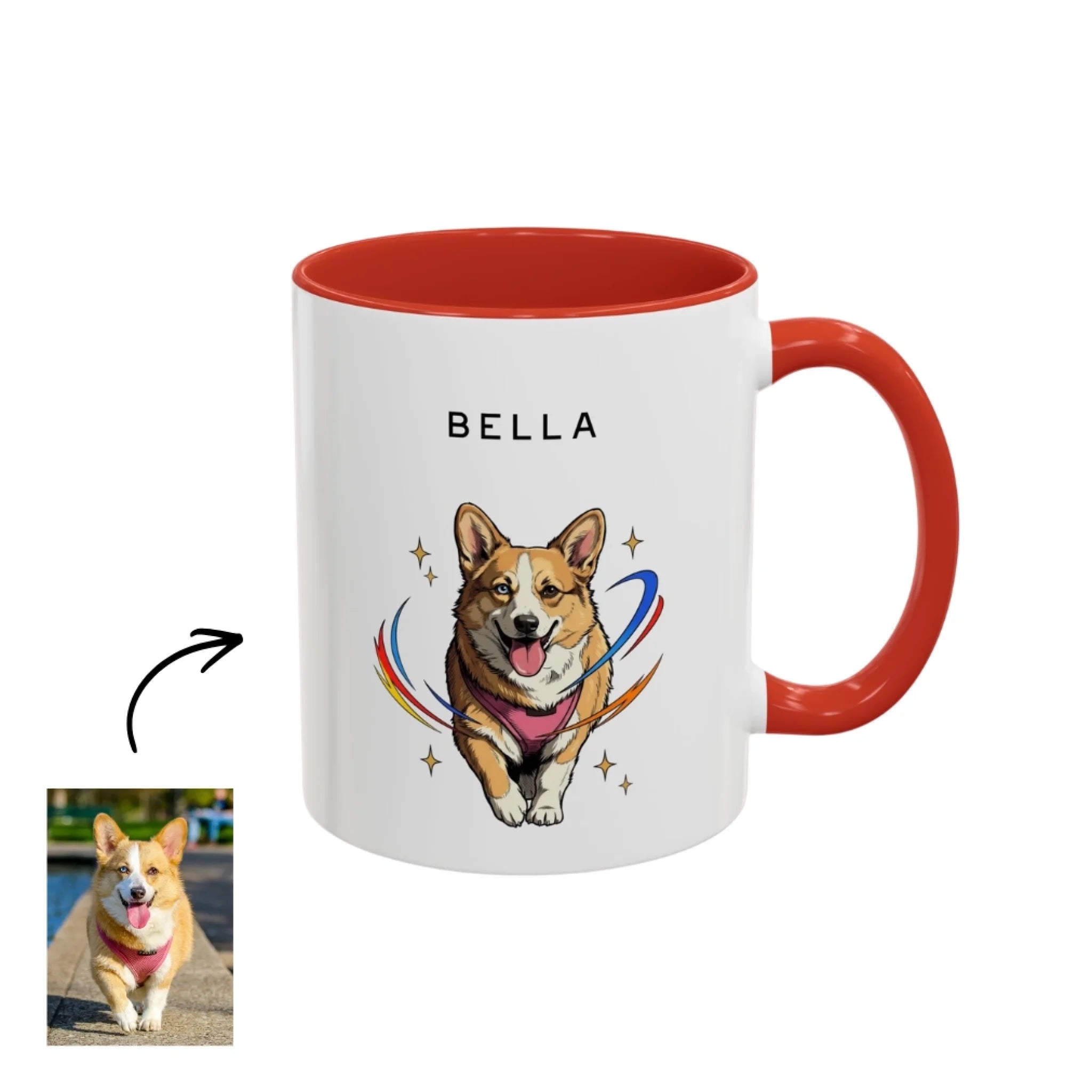 Note This preview shows size & placement only. Your Modern Graphic Art on the product will be emailed for approval after order. (40)