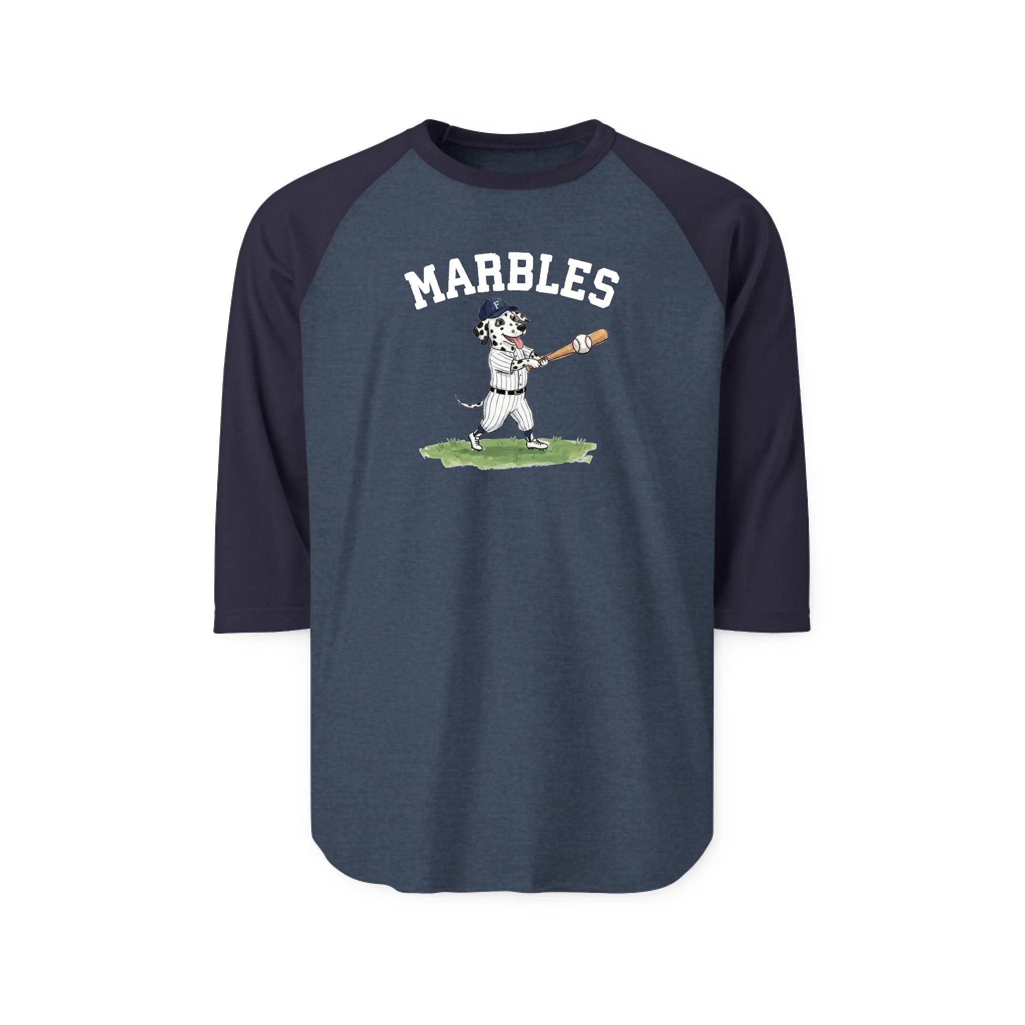 Retro Sport 3/4 Sleeve Raglan Custom Unisex Tee