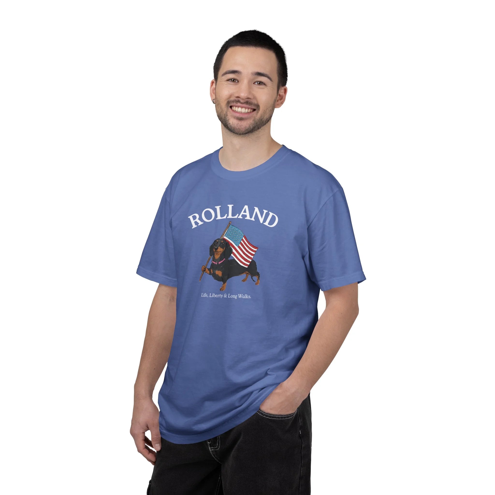 Life, Liberty & Long Walks Custom Unisex Tee