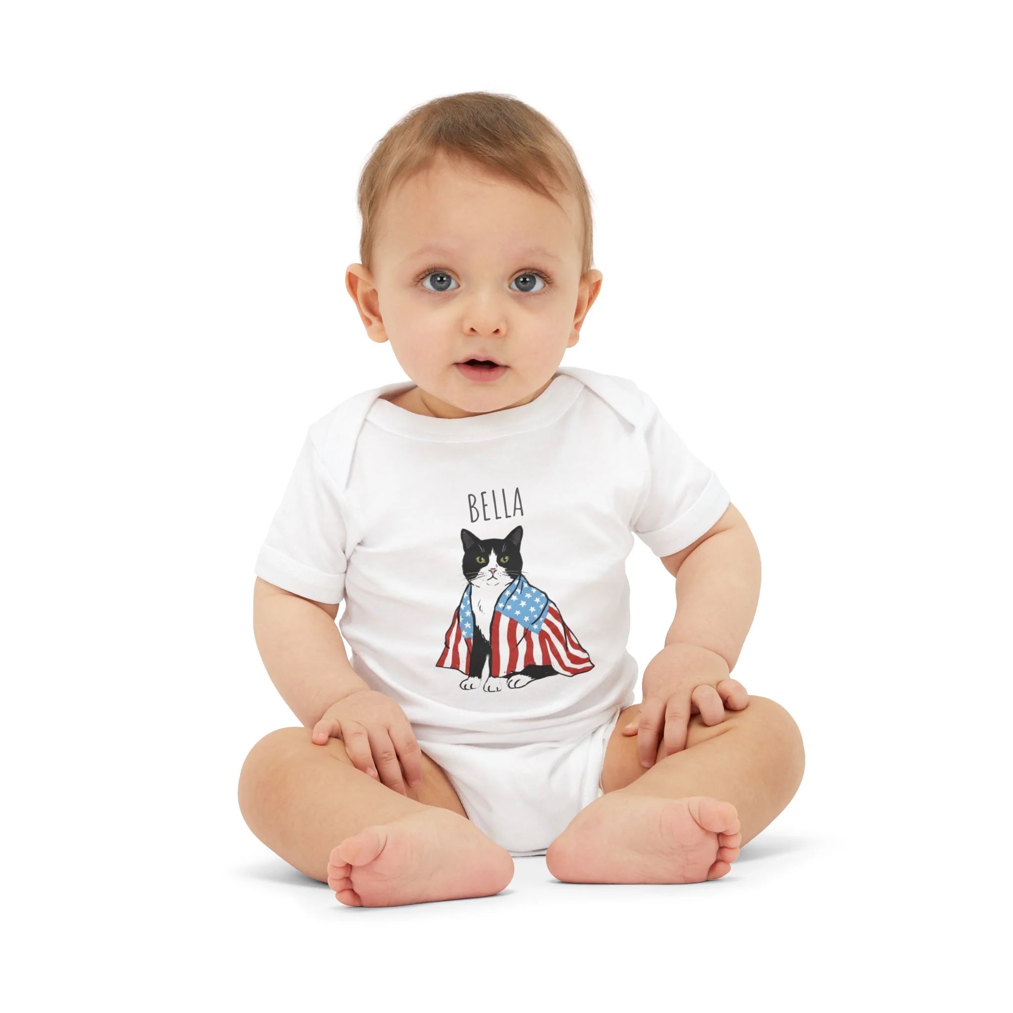 Custom Americana Baby Onesie