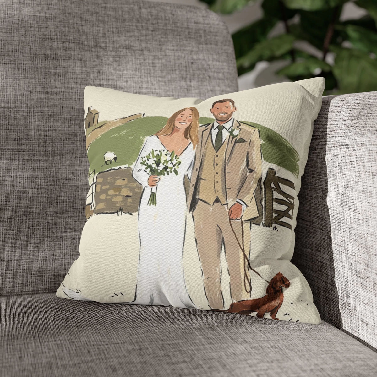 Custom Fine Art Throw Pillowcase