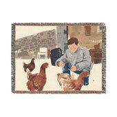 Custom Fine Art Woven Blanket