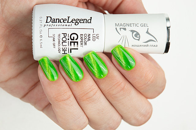Lime & Subscribe (neon magnetic gel)