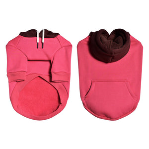 One coral reddish-brown hat
