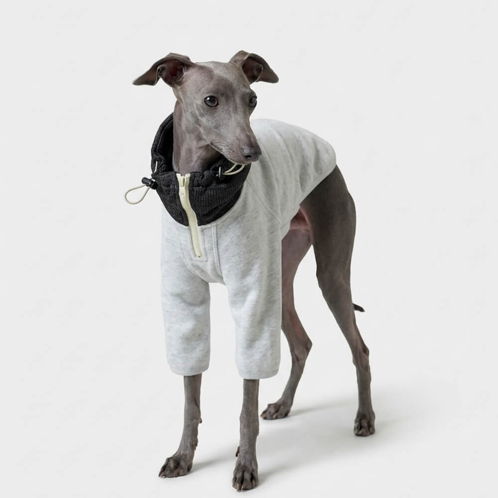 Puffy Dog Zip Hoodie