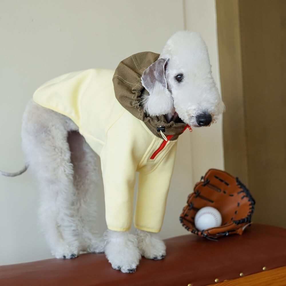 Puffy Dog Zip Hoodie