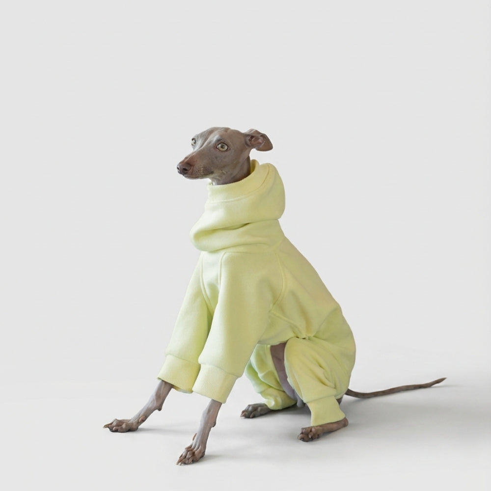 Terry Loop Dog Coverall Hoodie